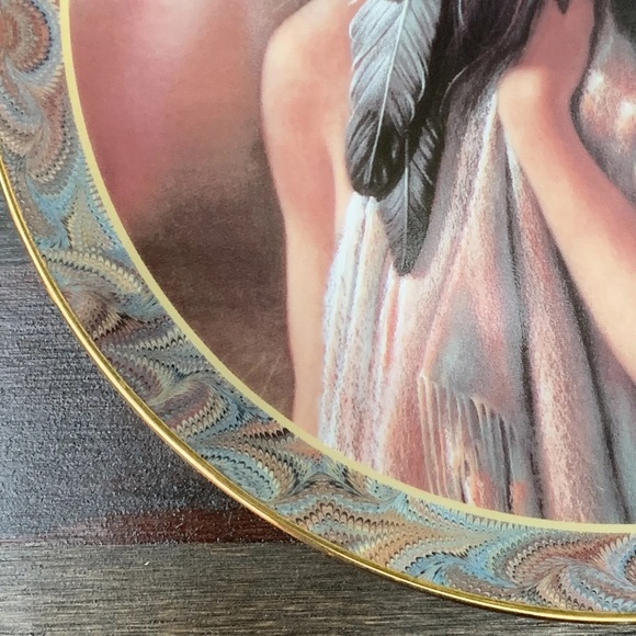 1994 "First Glance" 4th Plate Native Beauty Collection by Lee Bogle - Picture 4 of 10